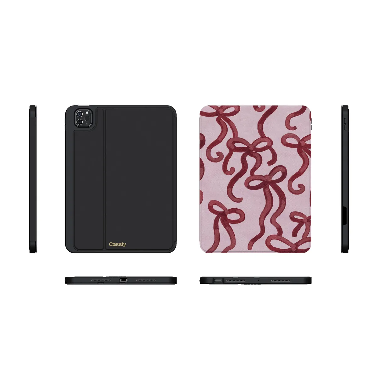 Love Me Knot | Mauve Bow iPad Case - Image 21