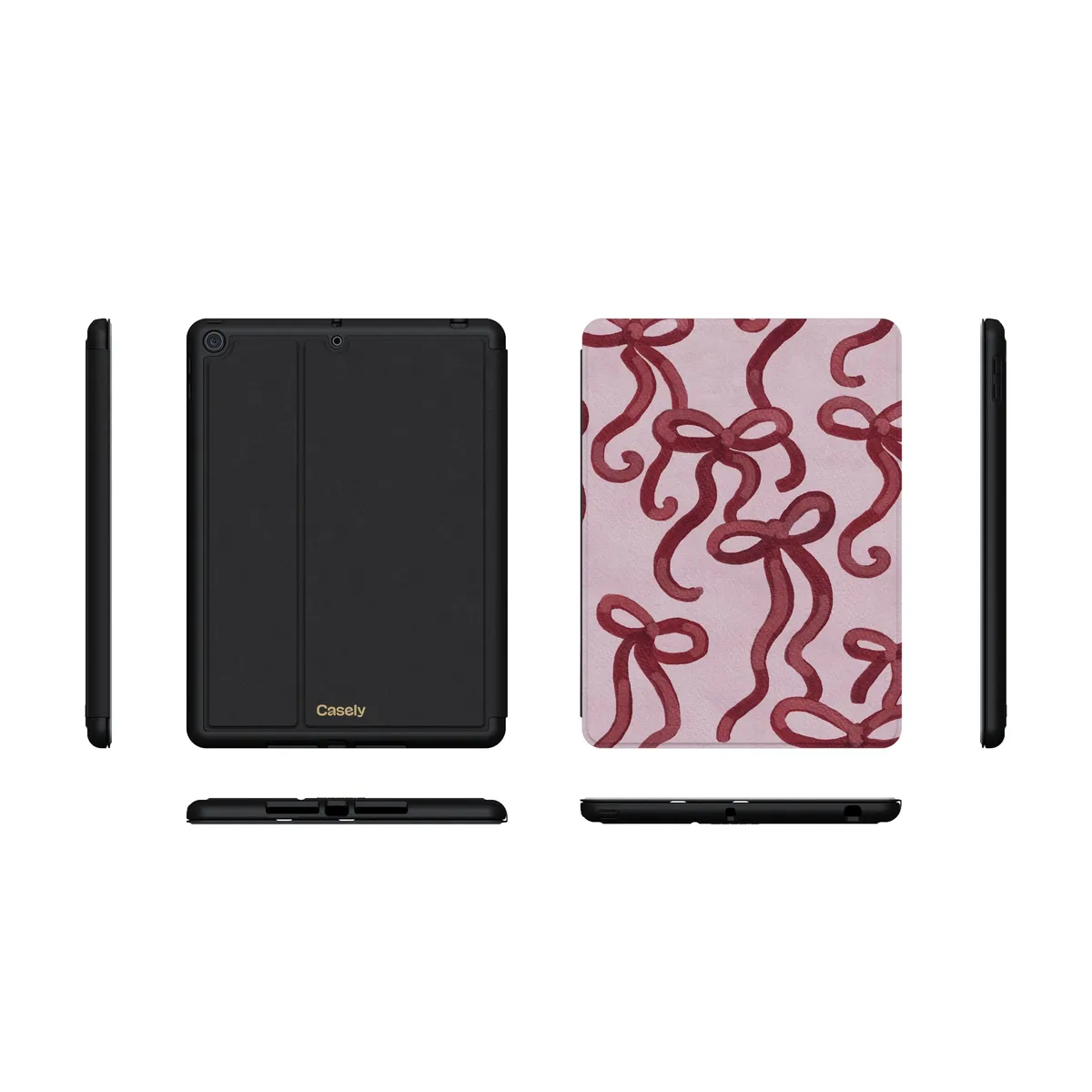 Love Me Knot | Mauve Bow iPad Case - Image 29