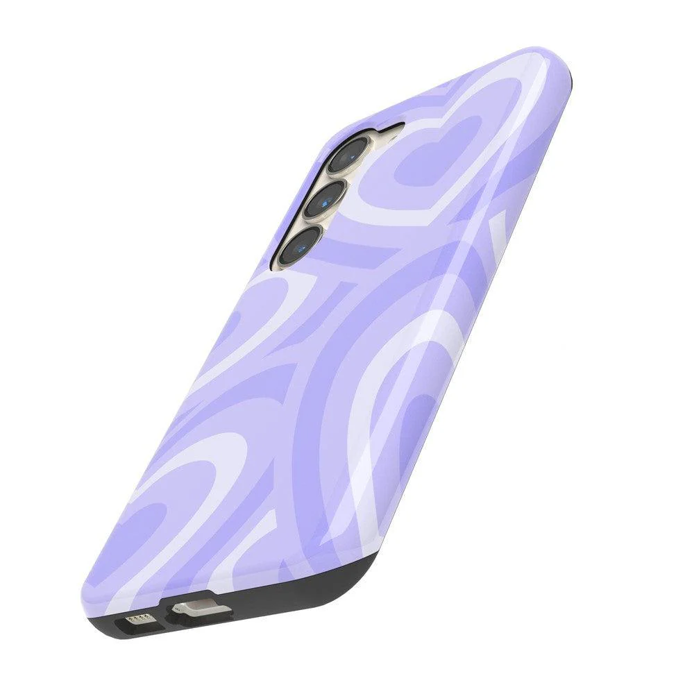 Love Song | Lavender Heart Samsung Case - Image 16