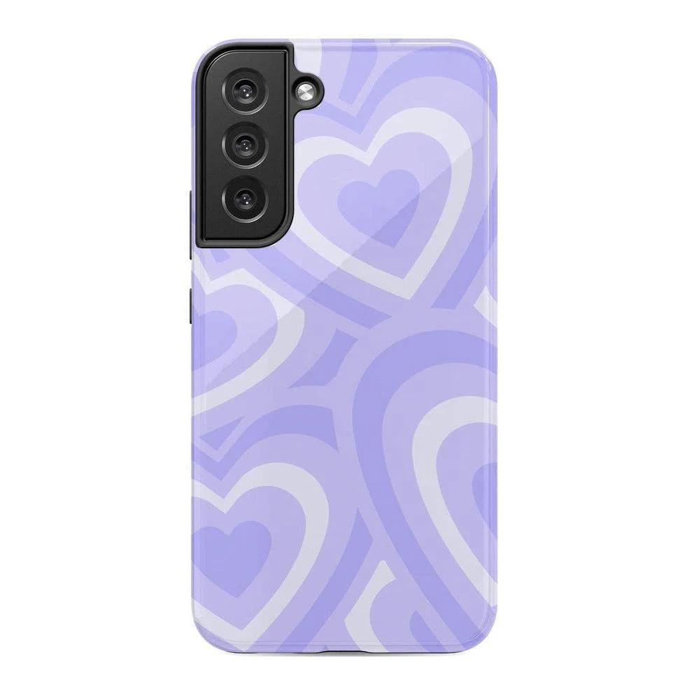 Love Song | Lavender Heart Samsung Case - Image 22
