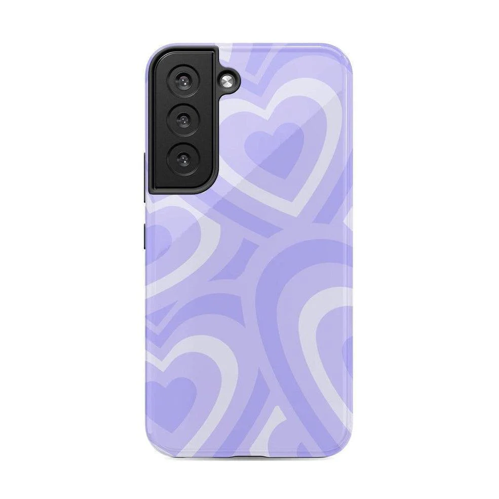 Love Song | Lavender Heart Samsung Case - Image 25