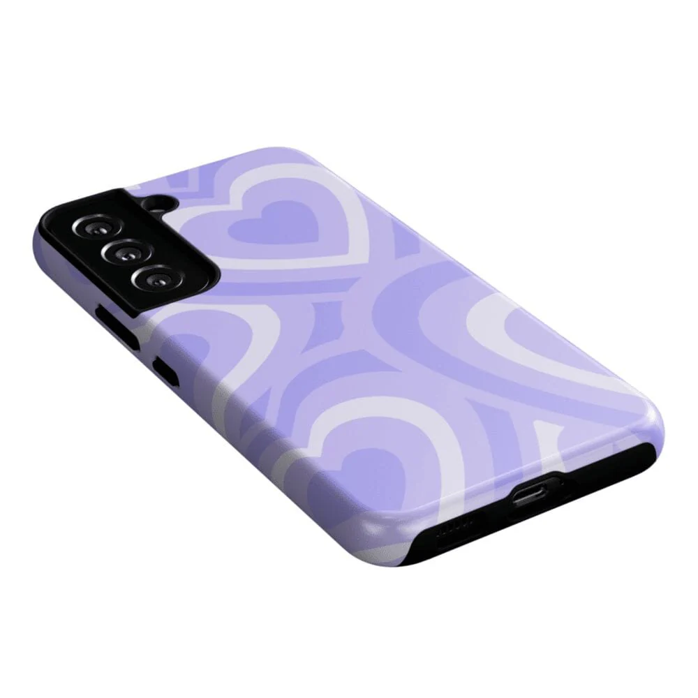 Love Song | Lavender Heart Samsung Case - Image 26