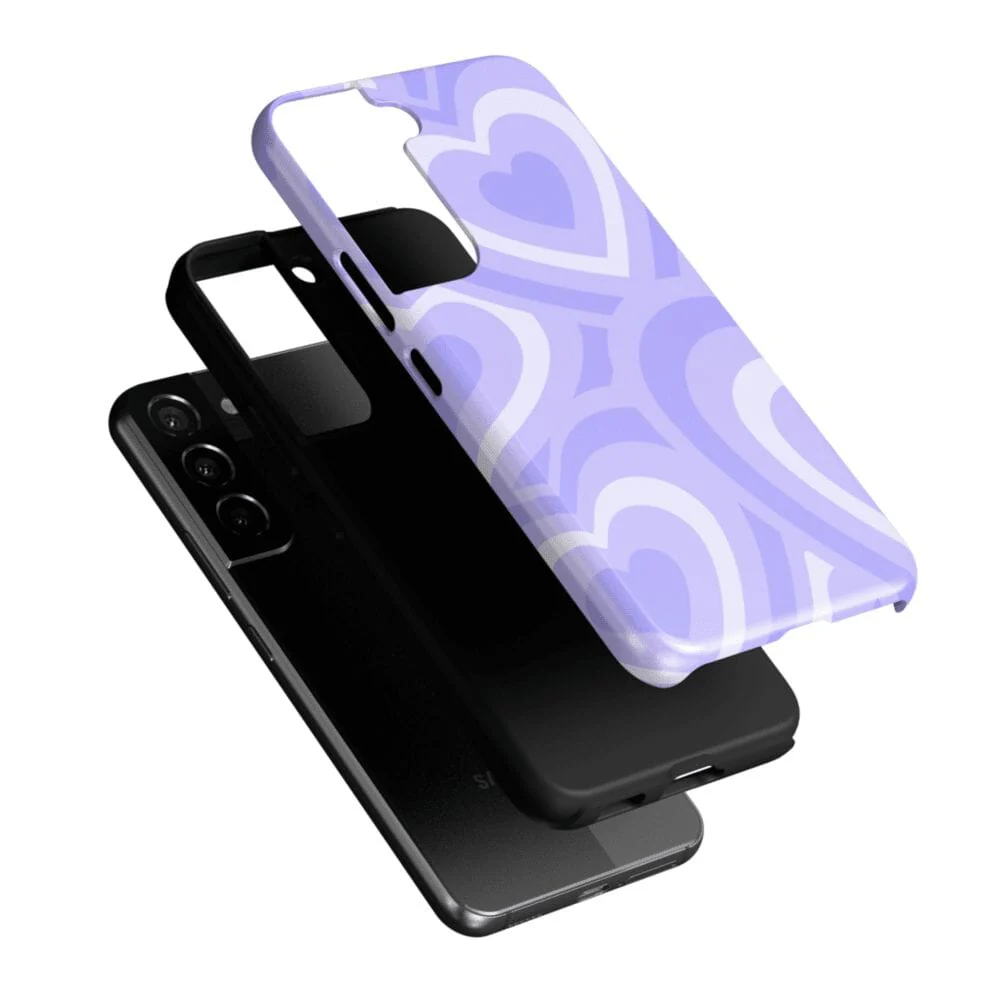 Love Song | Lavender Heart Samsung Case - Image 27