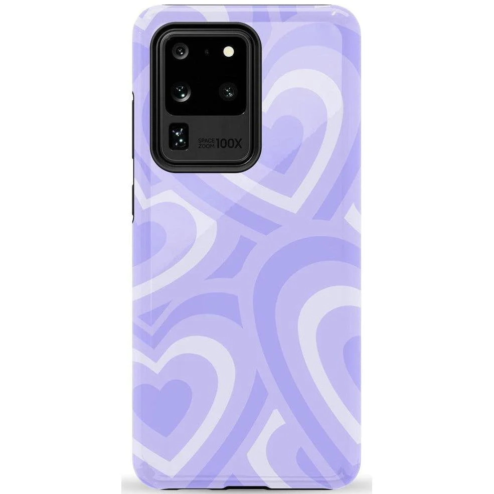 Love Song | Lavender Heart Samsung Case - Image 37