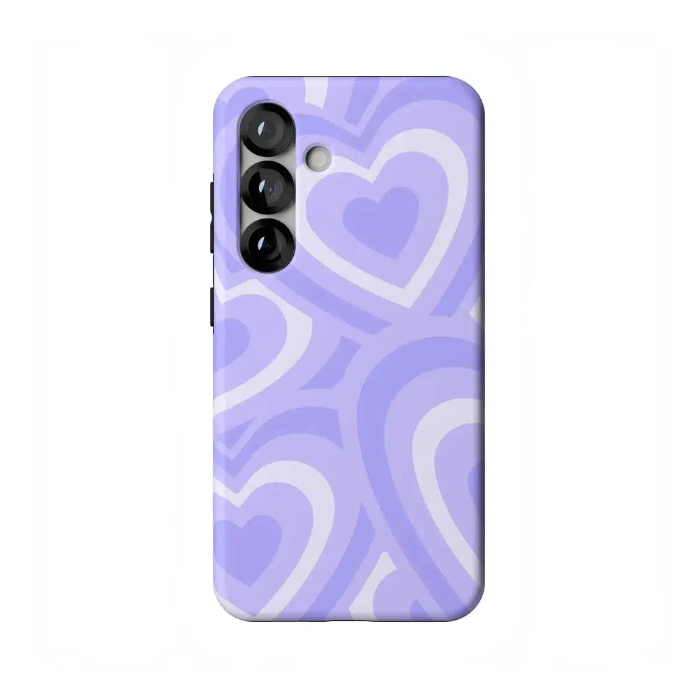 Love Song | Lavender Heart Samsung Case - Image 49