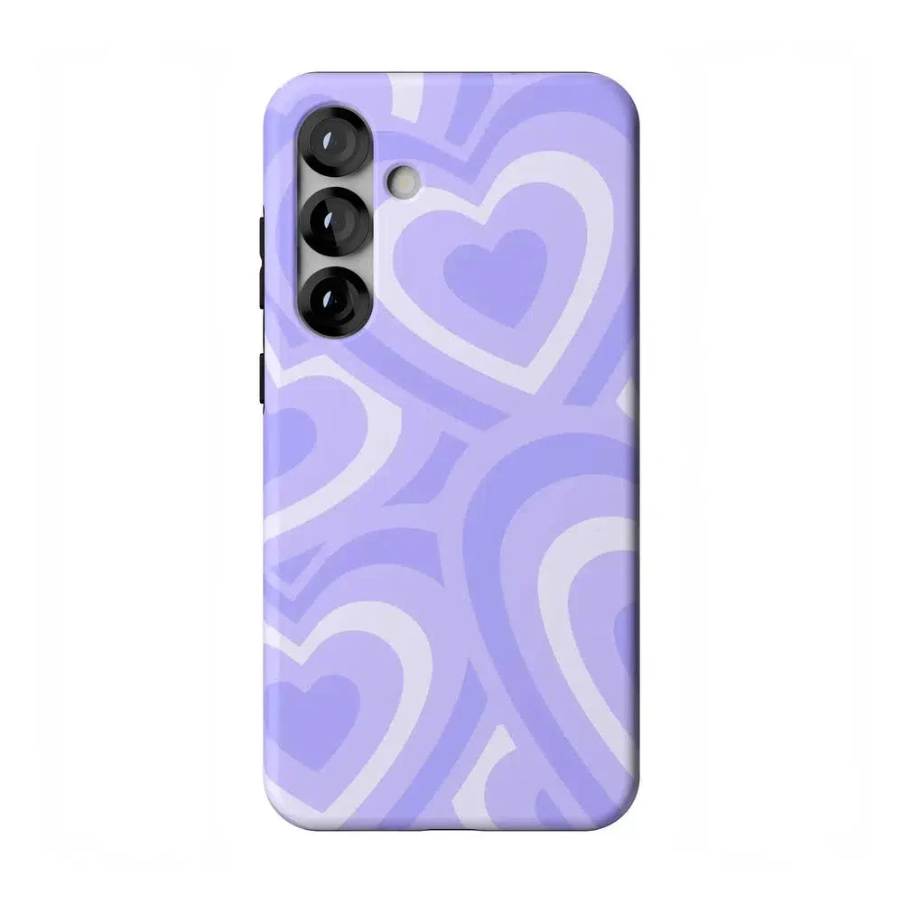 Love Song | Lavender Heart Samsung Case - Image 50