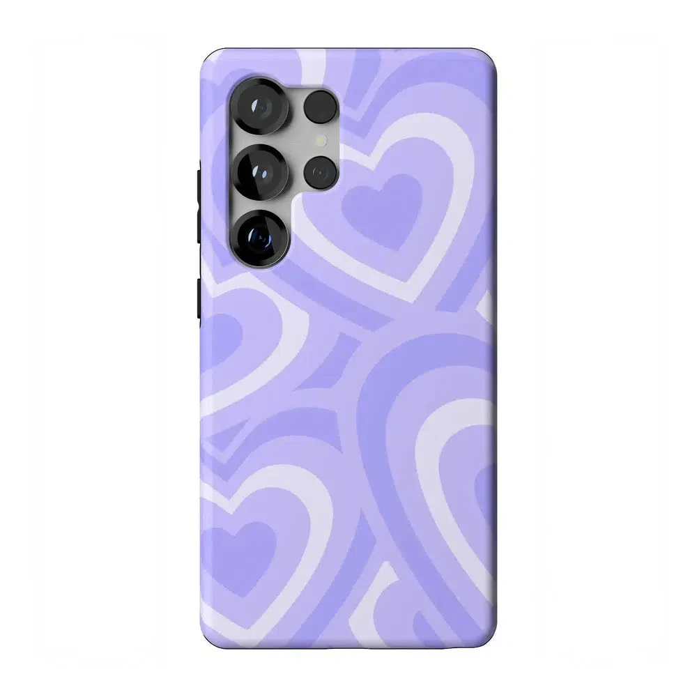Love Song | Lavender Heart Samsung Case - Image 51