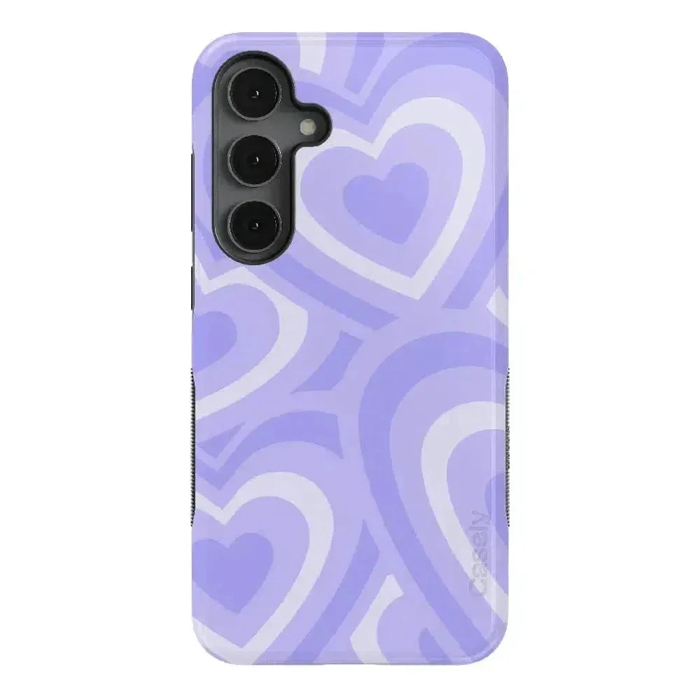 Love Song | Lavender Heart Samsung Case - Image 55