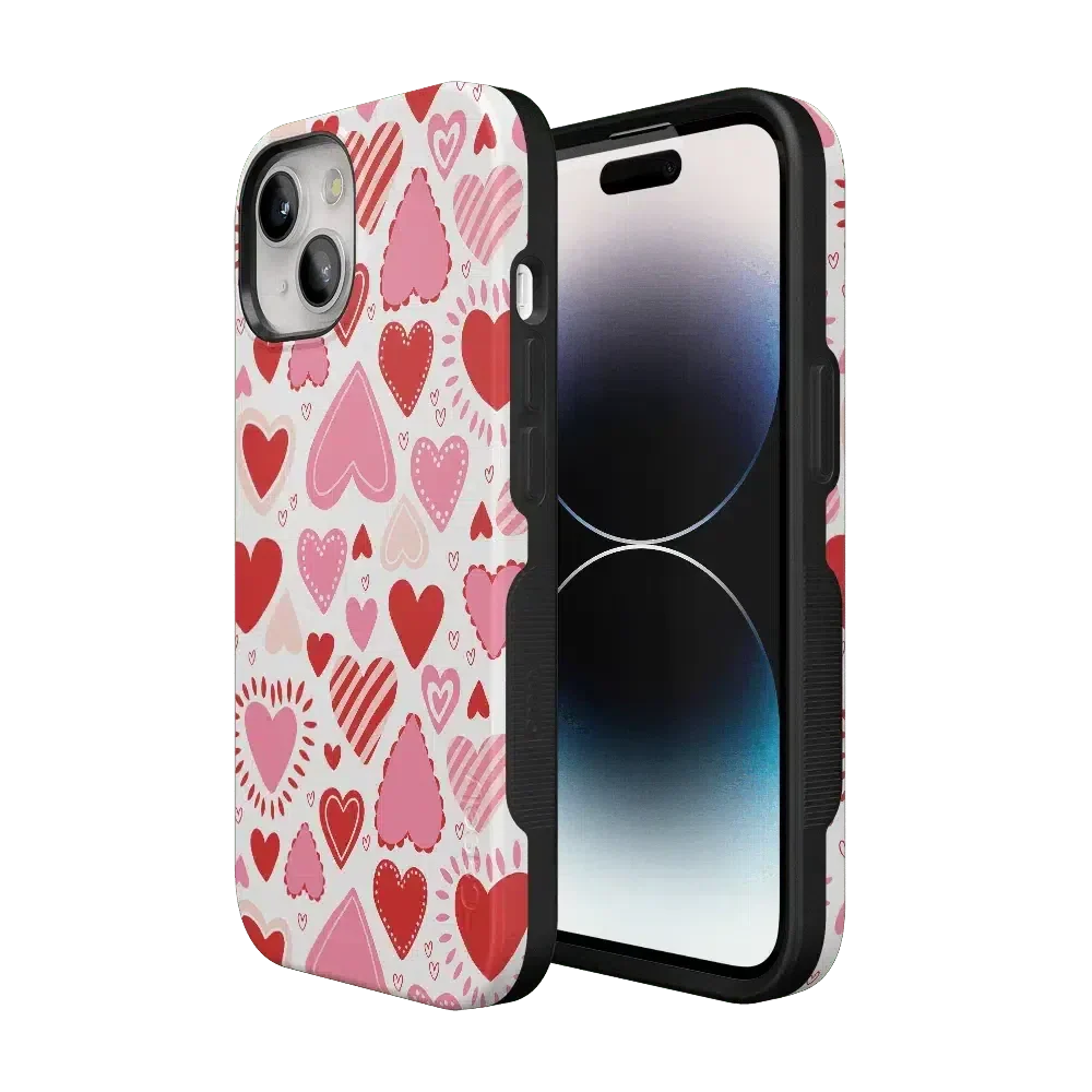 Love Struck | Heart Stickers Case - Image 30