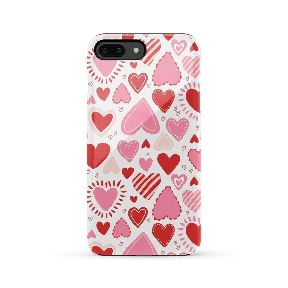 Love Struck | Heart Stickers Case - Image 66