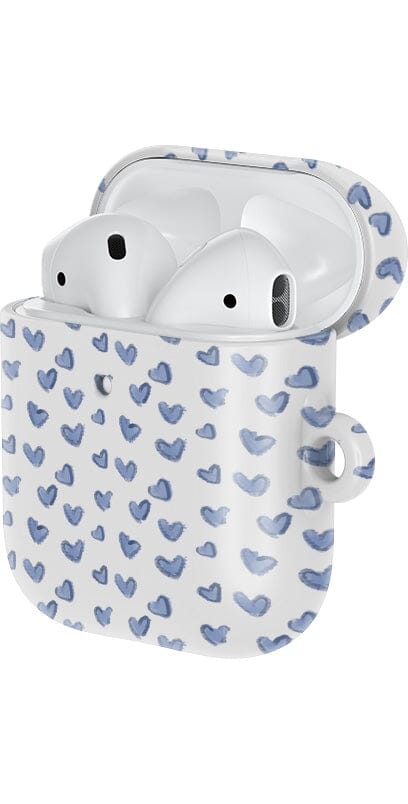 Lovebug | Blue Hearts AirPods Case - Image 2