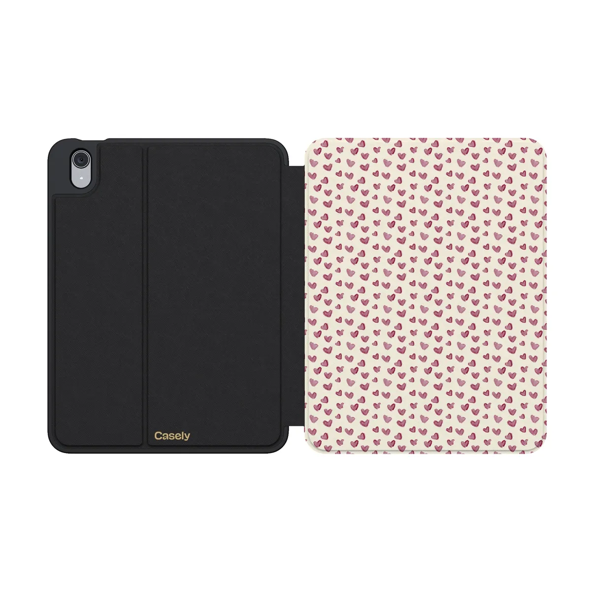 Lovebug | Mauve Hearts iPad Case - Image 15