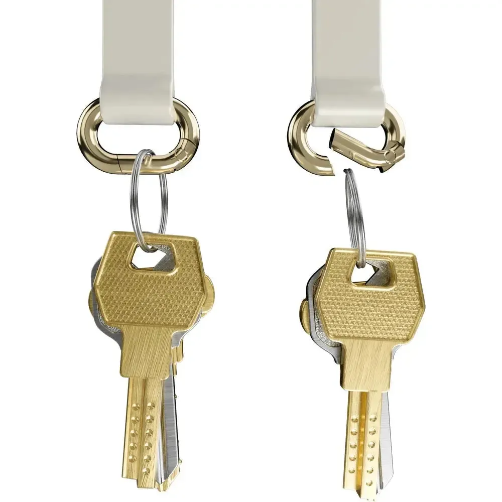 MagRing+ | Bone White Magnetic Adjustable Phone Ring with Keychain - Image 13