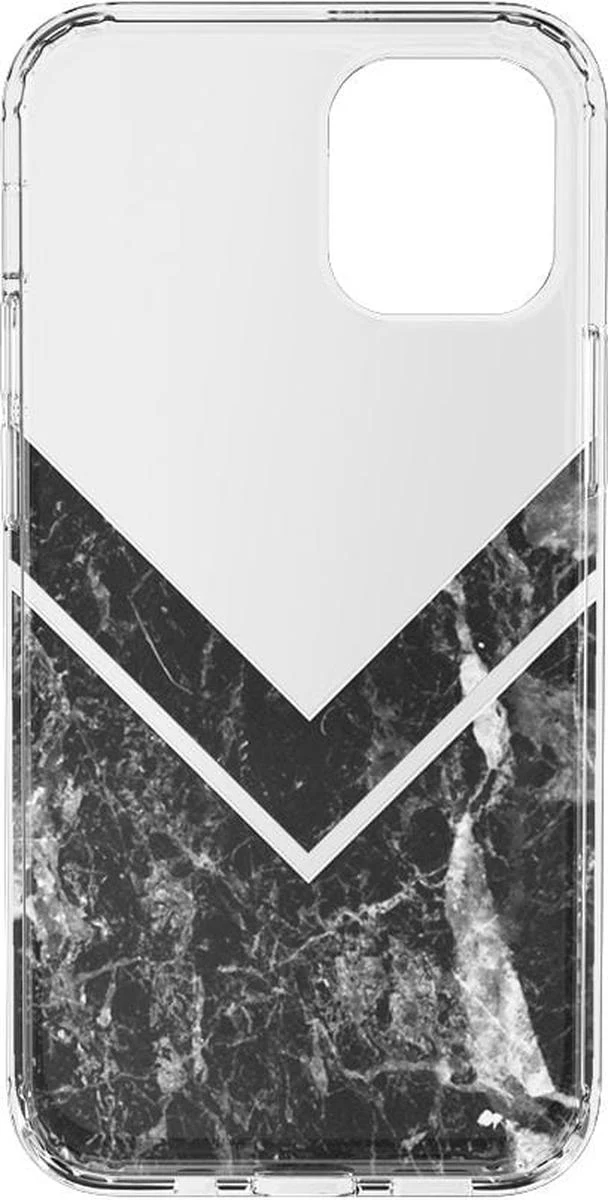 Sleek and Simple | Black Marble V Clear Case - Image 6