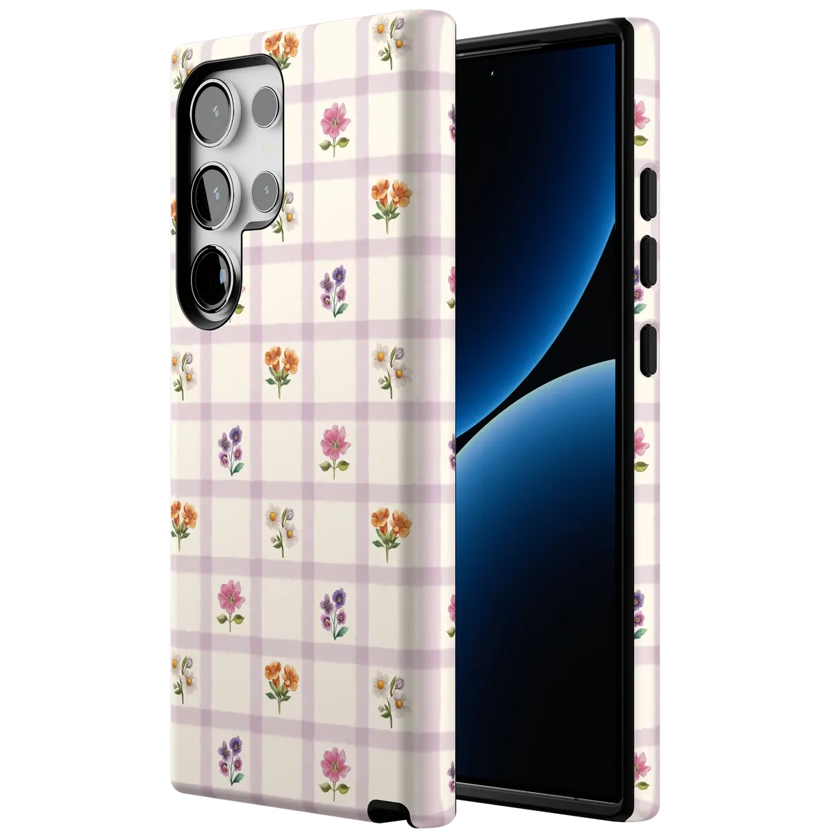 Meadow Check | Floral Gingham Case - Image 102
