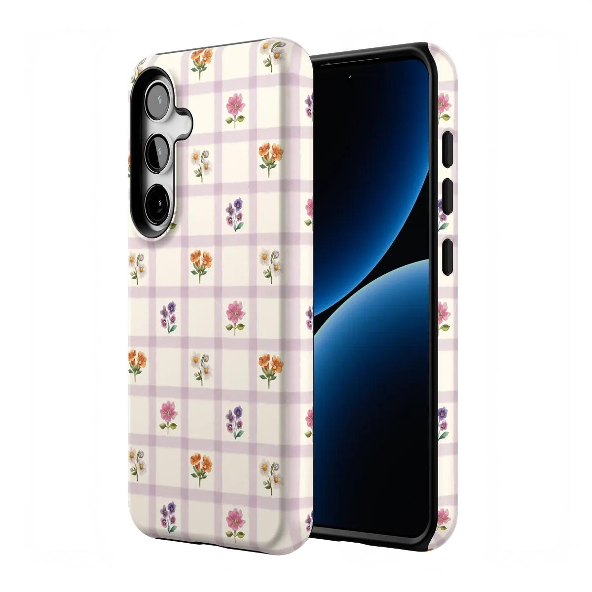 Meadow Check | Floral Gingham Case - Image 108