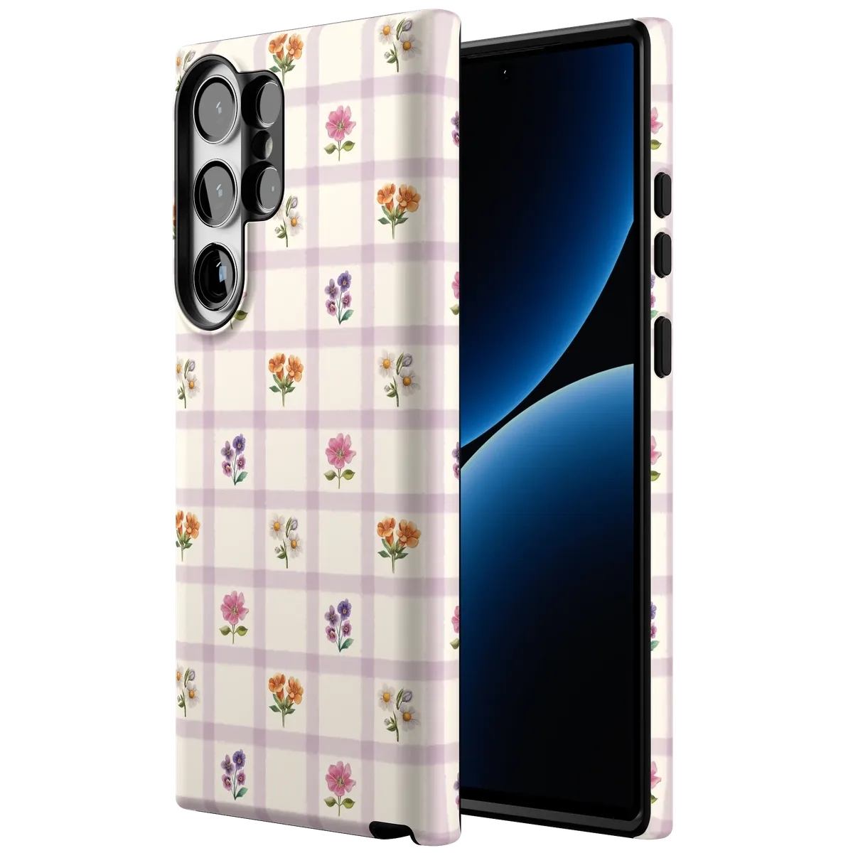 Meadow Check | Floral Gingham Case - Image 111