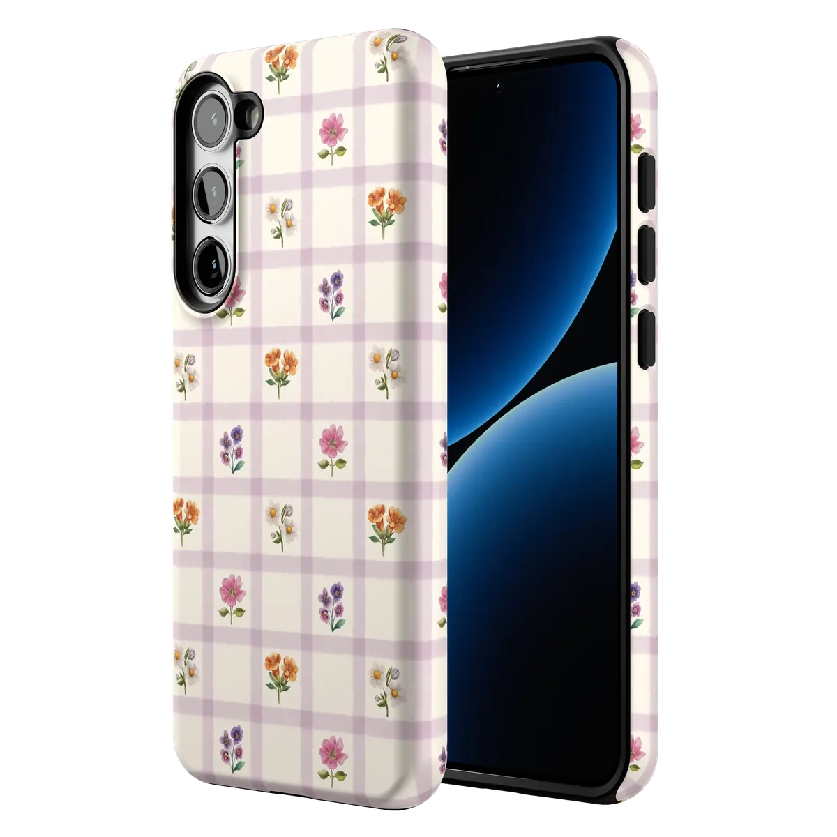 Meadow Check | Floral Gingham Case - Image 114