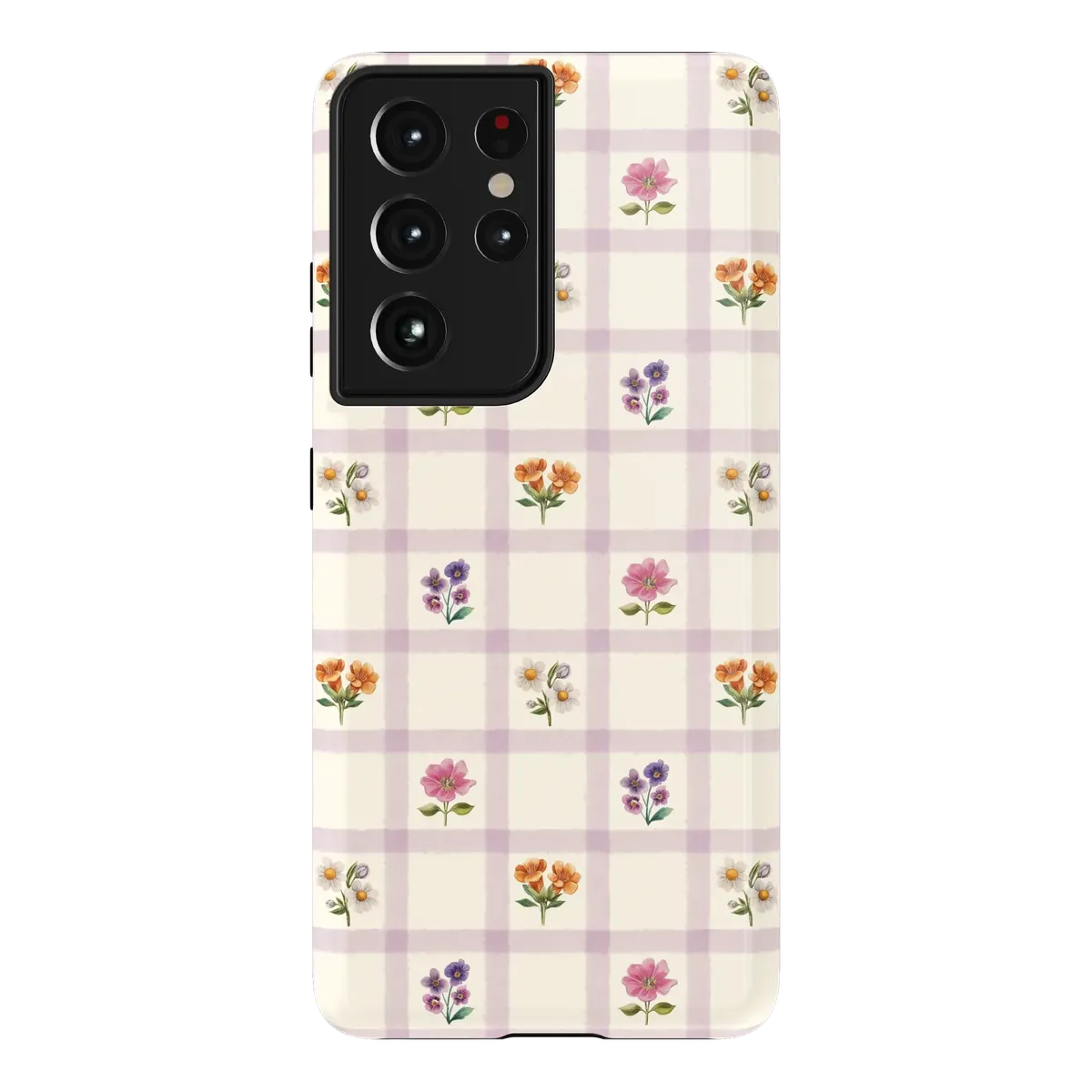 Meadow Check | Floral Gingham Case - Image 125