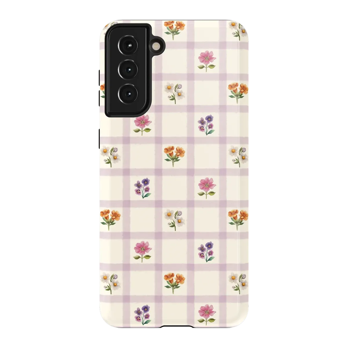 Meadow Check | Floral Gingham Case - Image 127