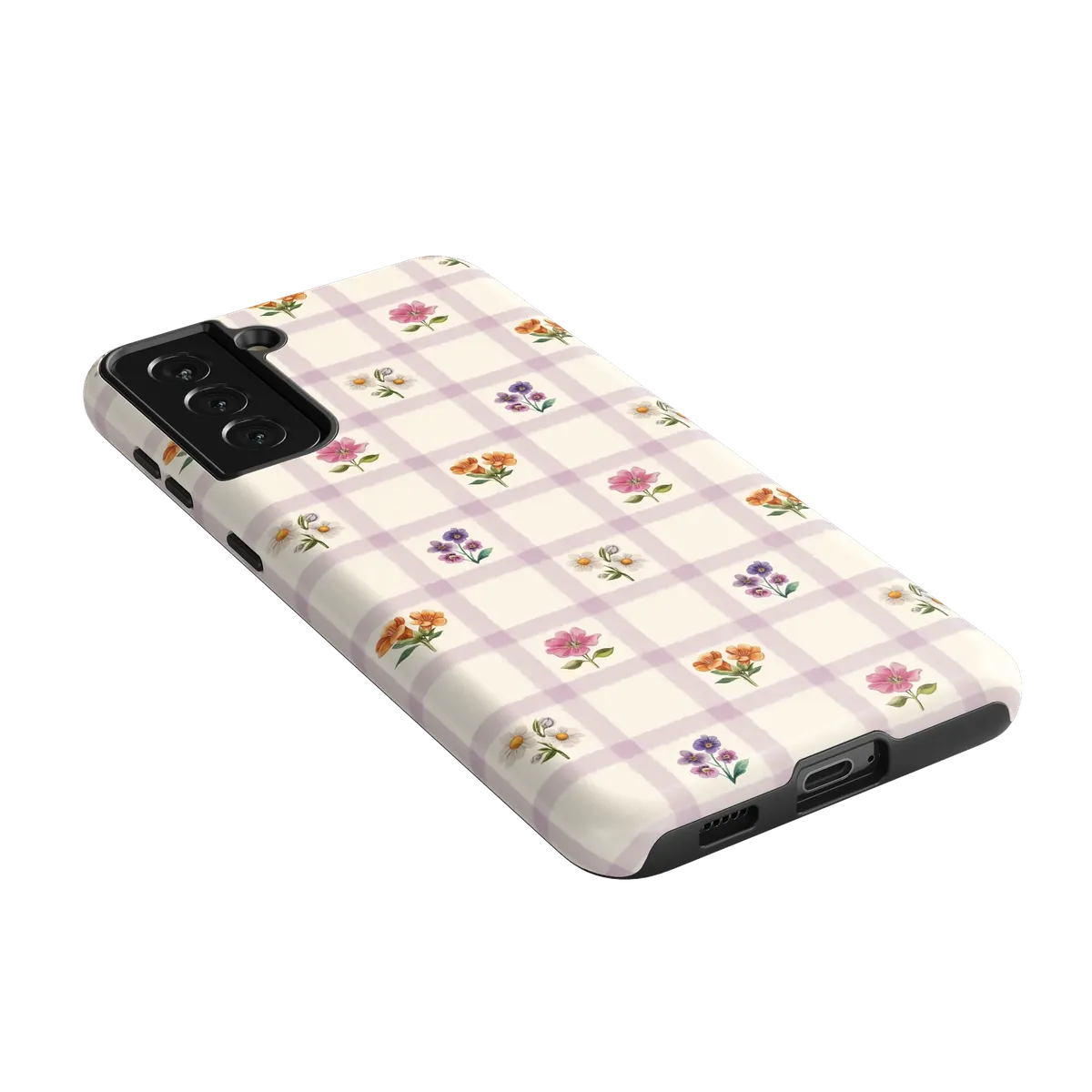 Meadow Check | Floral Gingham Case - Image 128