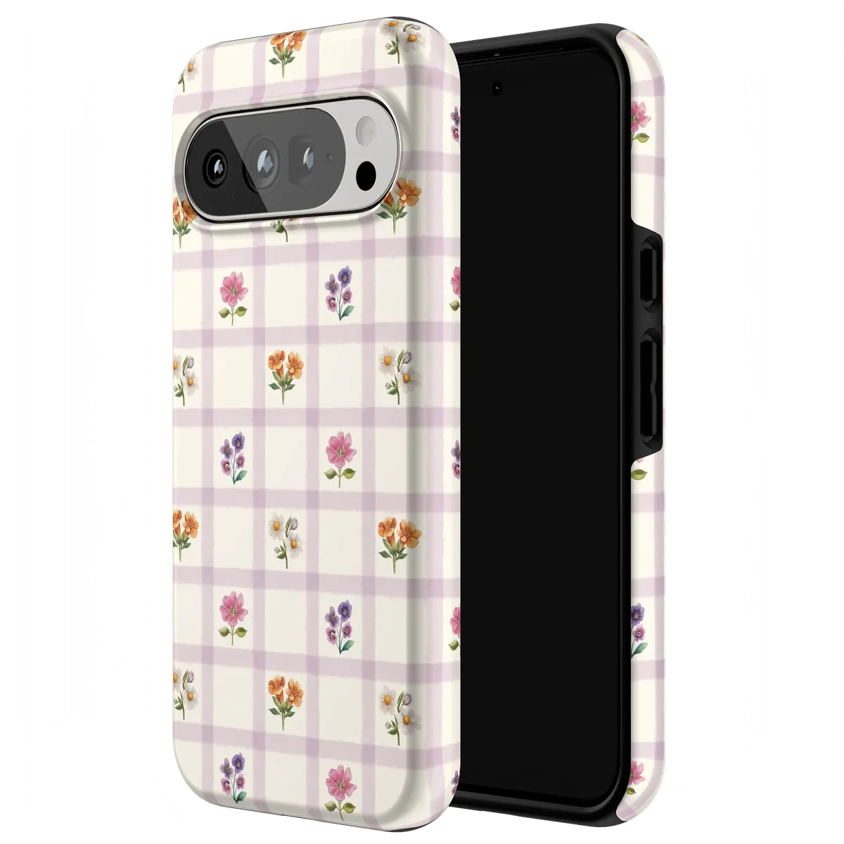 Meadow Check | Floral Gingham Case - Image 133