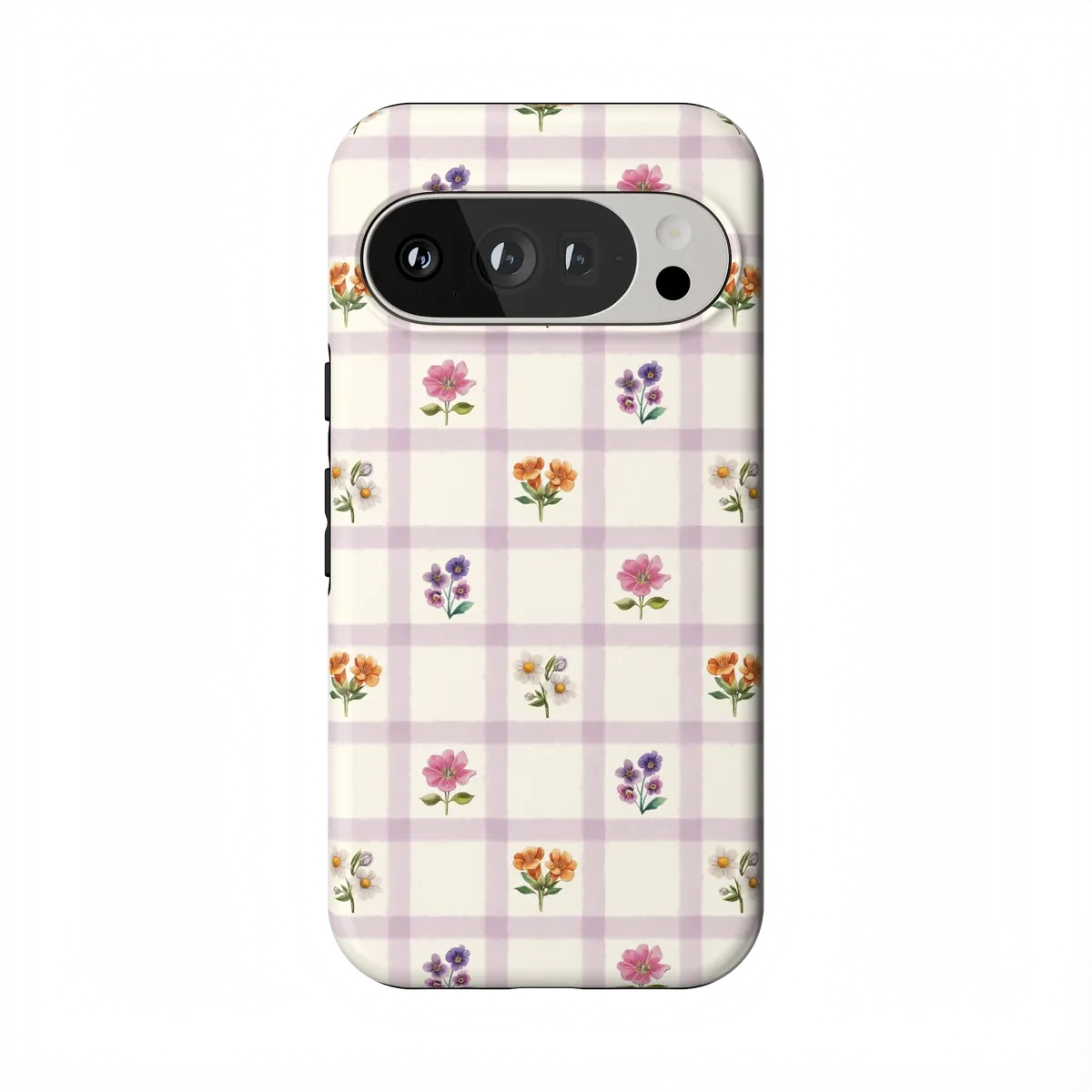 Meadow Check | Floral Gingham Case - Image 134