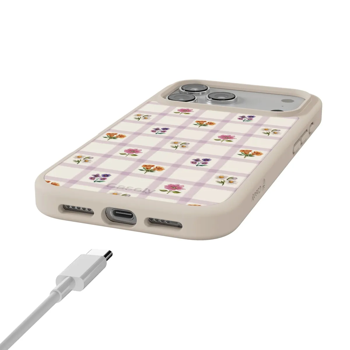Meadow Check | Floral Gingham Case - Image 145