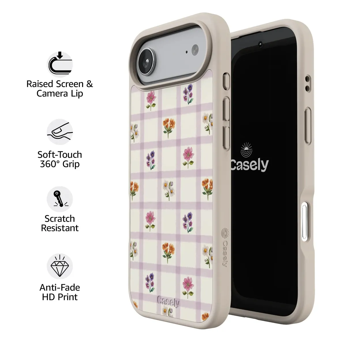 Meadow Check | Floral Gingham Case - Image 149