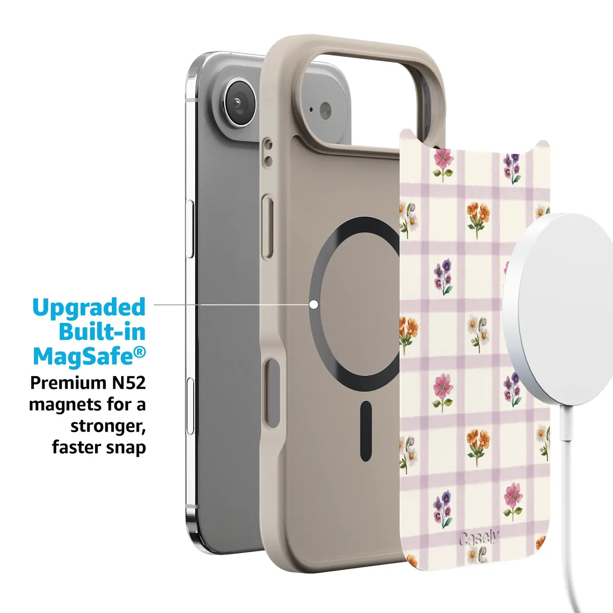 Meadow Check | Floral Gingham Case - Image 150