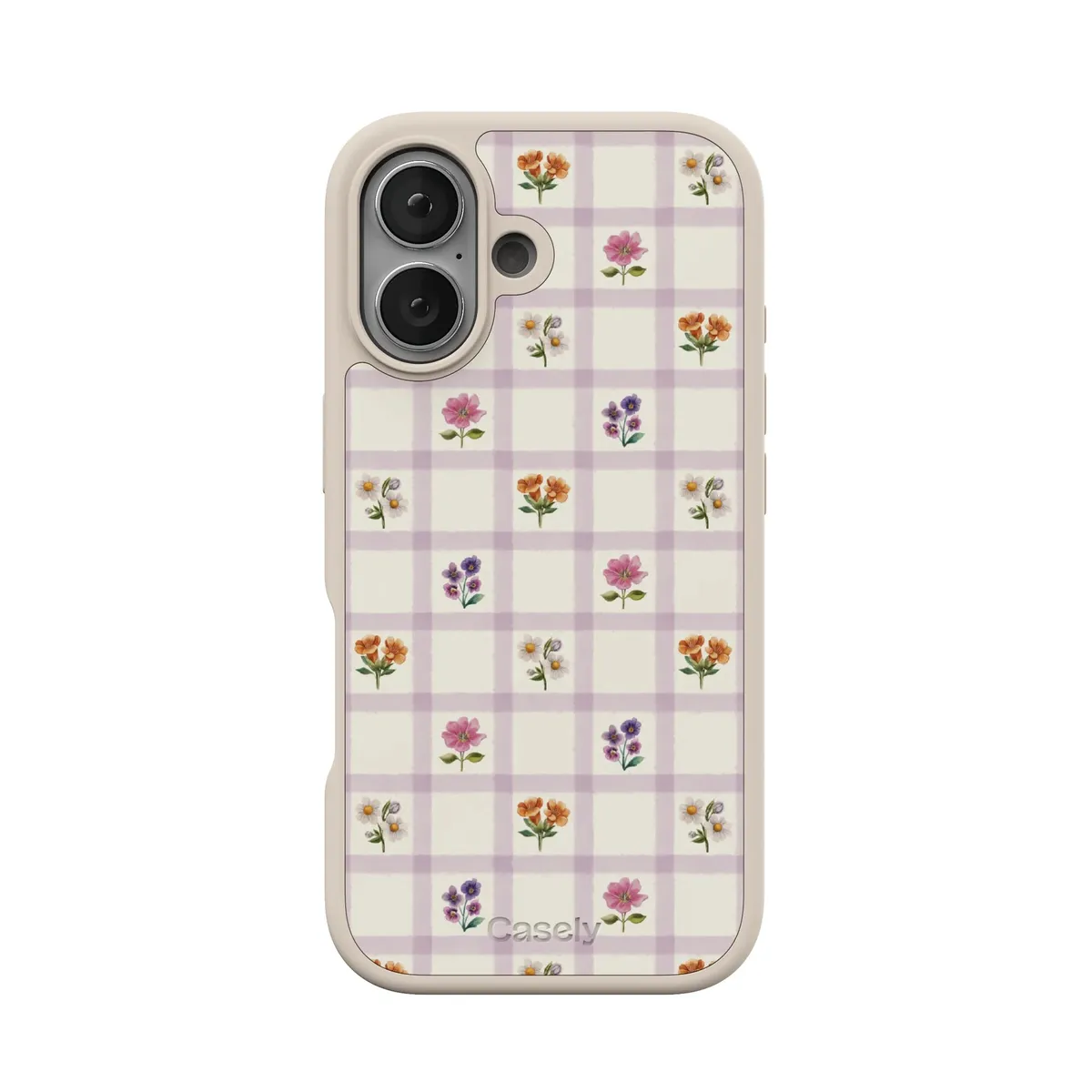 Meadow Check | Floral Gingham Case - Image 152