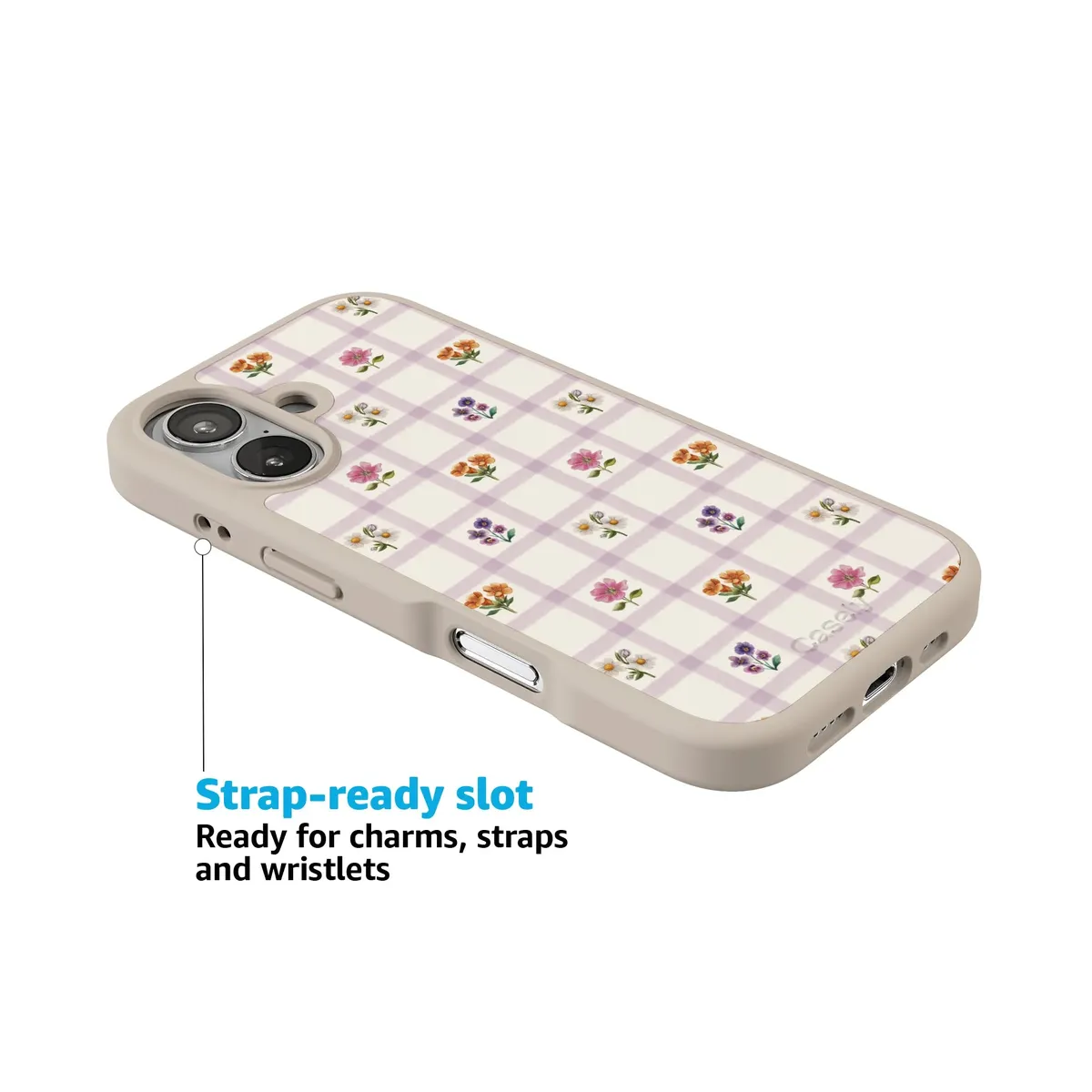Meadow Check | Floral Gingham Case - Image 159