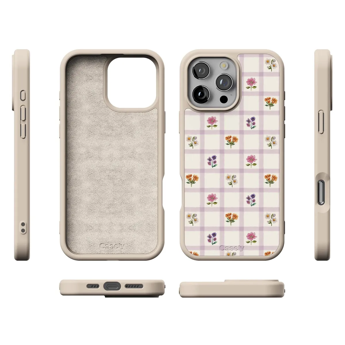 Meadow Check | Floral Gingham Case - Image 164