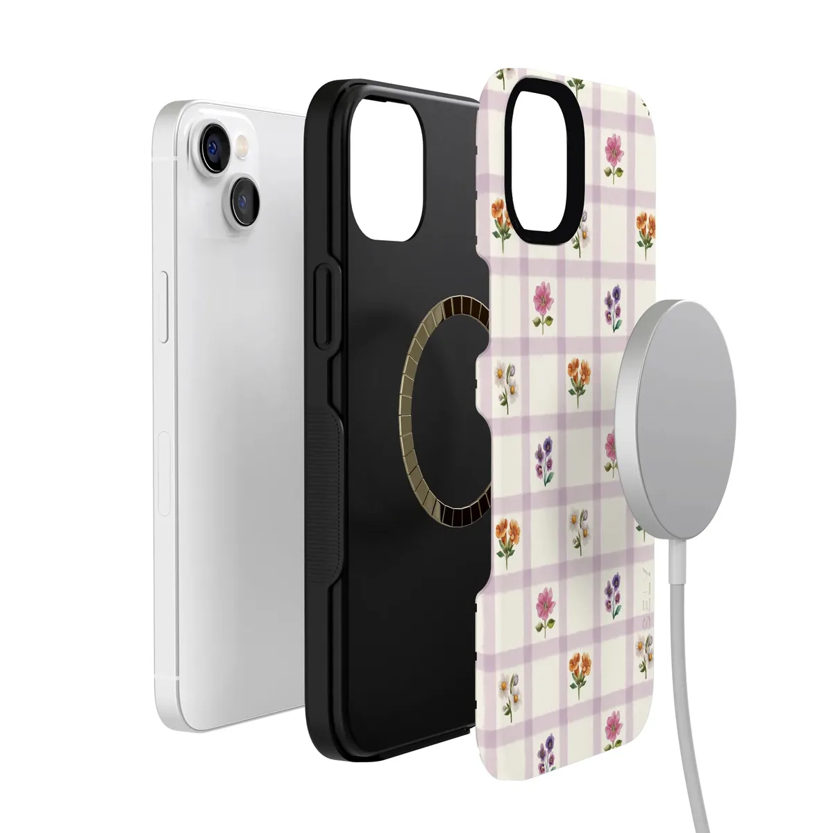 Meadow Check | Floral Gingham Case - Image 177