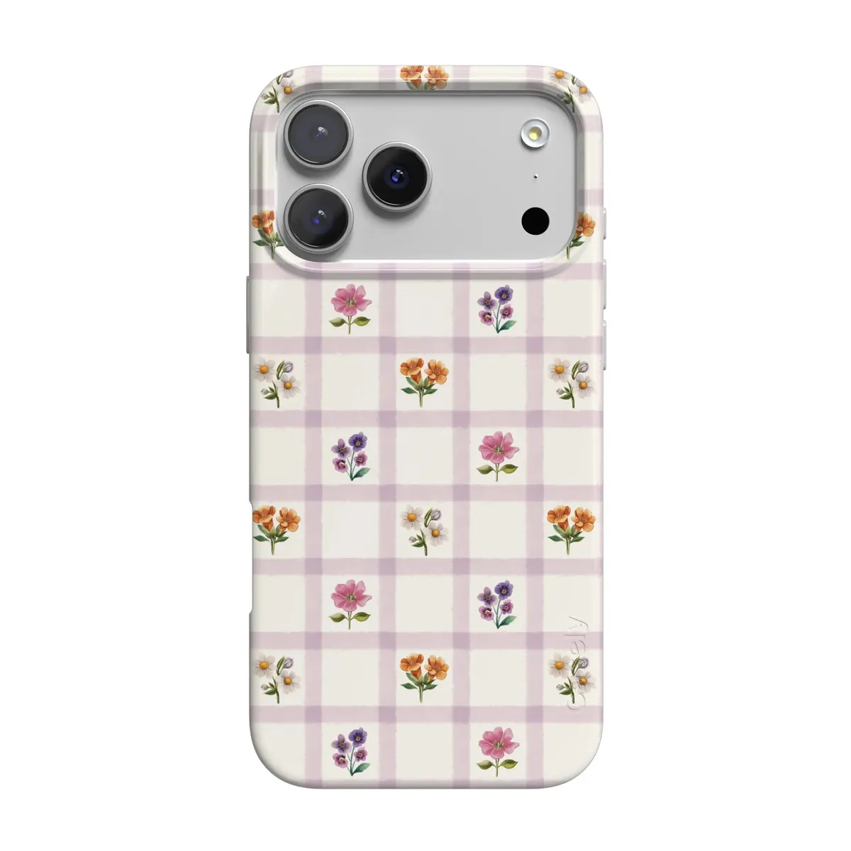 Meadow Check | Floral Gingham Case - Image 179