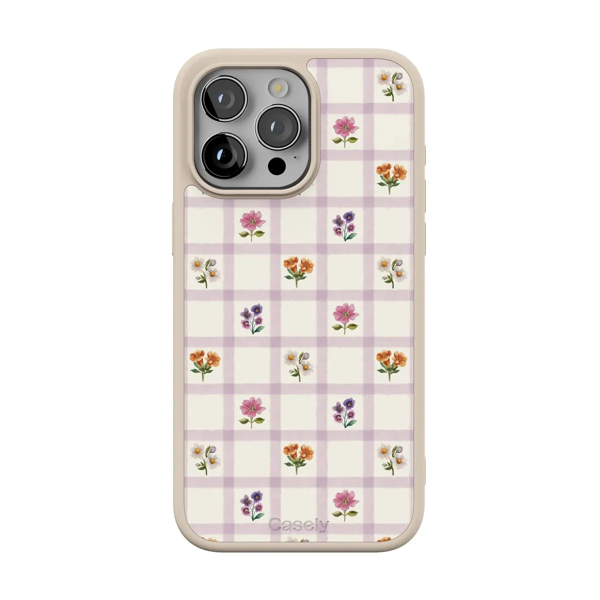 Meadow Check | Floral Gingham Case - Image 186