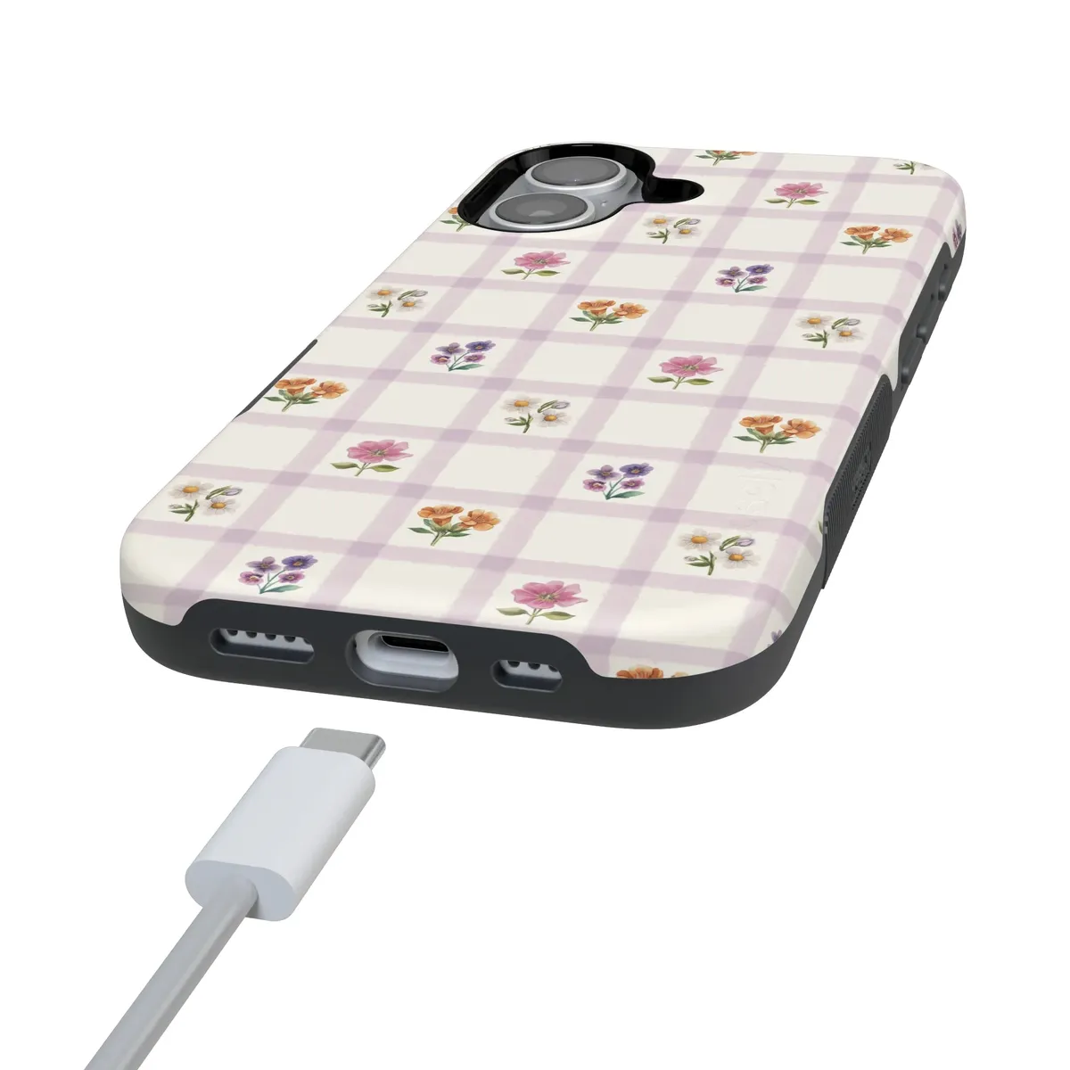 Meadow Check | Floral Gingham Case - Image 24