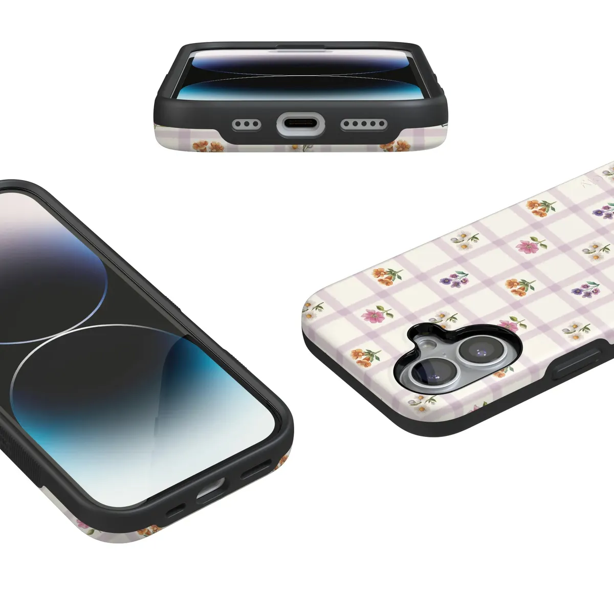 Meadow Check | Floral Gingham Case - Image 27
