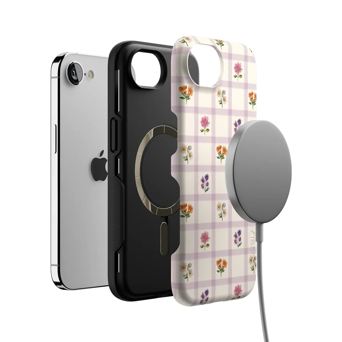 Meadow Check | Floral Gingham Case - Image 32