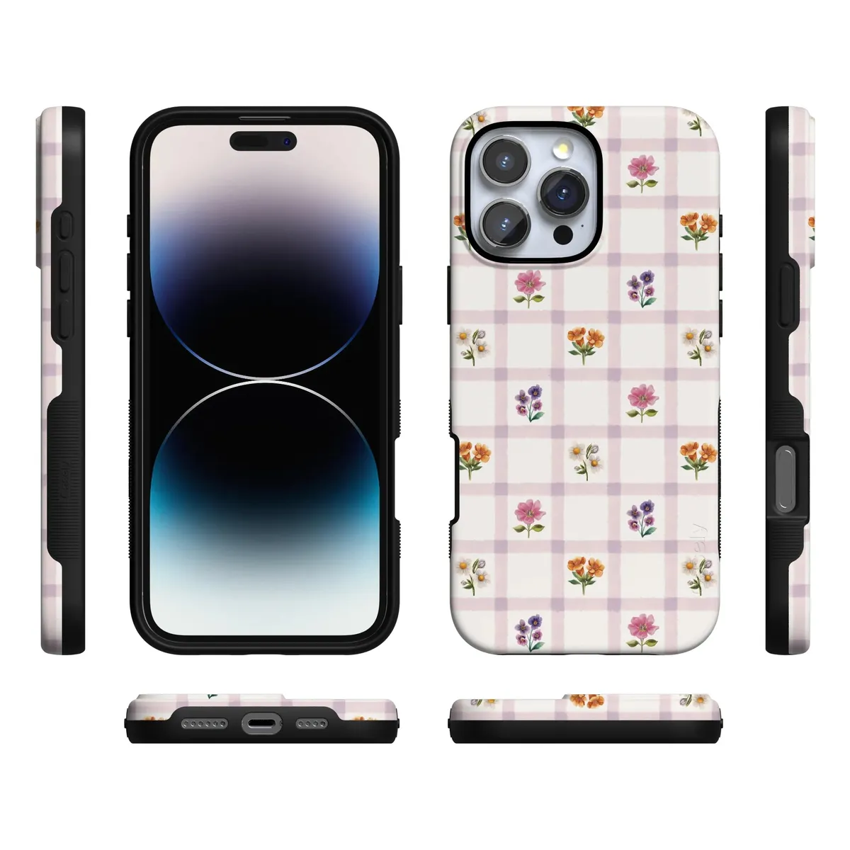 Meadow Check | Floral Gingham Case - Image 37