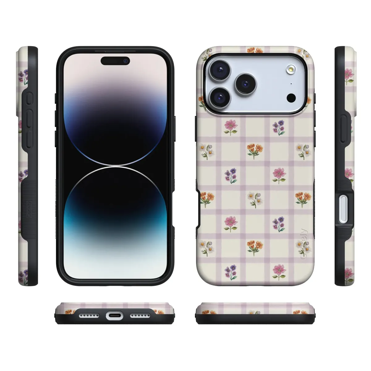 Meadow Check | Floral Gingham Case - Image 4