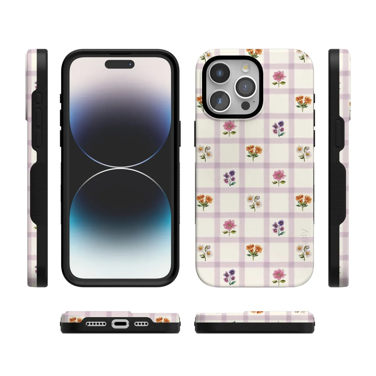 Meadow Check | Floral Gingham Case - Image 41