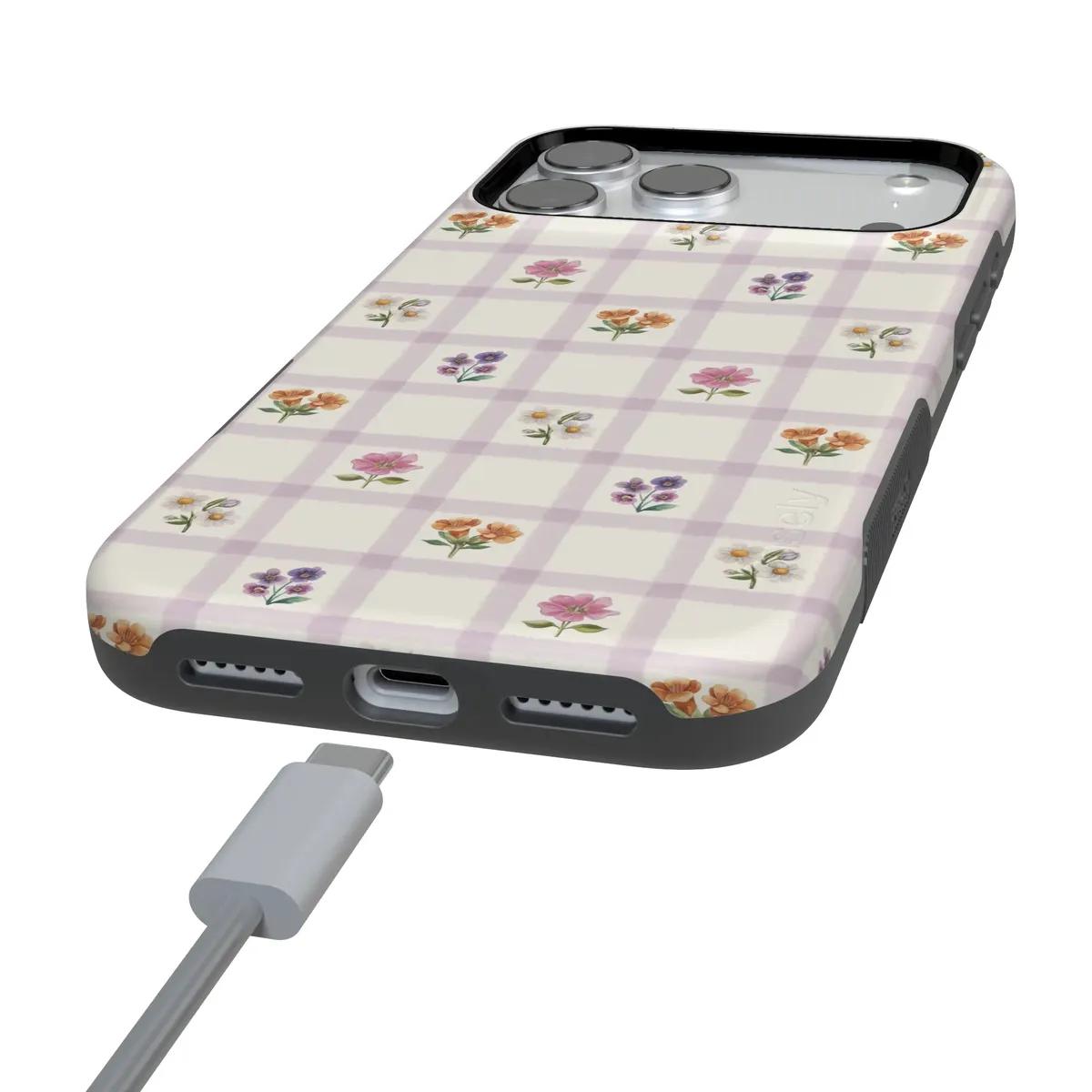 Meadow Check | Floral Gingham Case - Image 6
