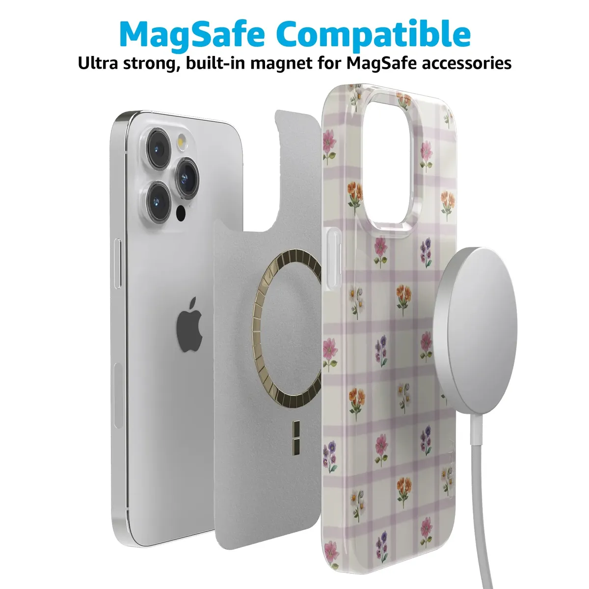 Meadow Check | Floral Gingham Case - Image 78
