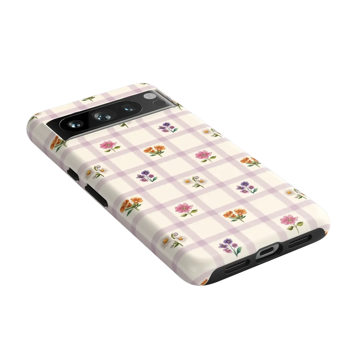 Meadow Check | Floral Gingham Case - Image 98