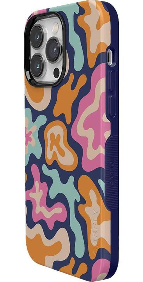Midnight Color Splash | Abstract Retro Case - Image 42