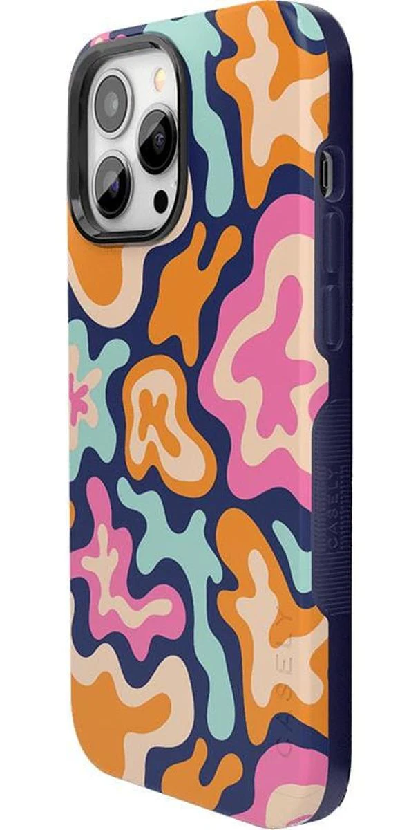 Midnight Color Splash | Abstract Retro Case - Image 48