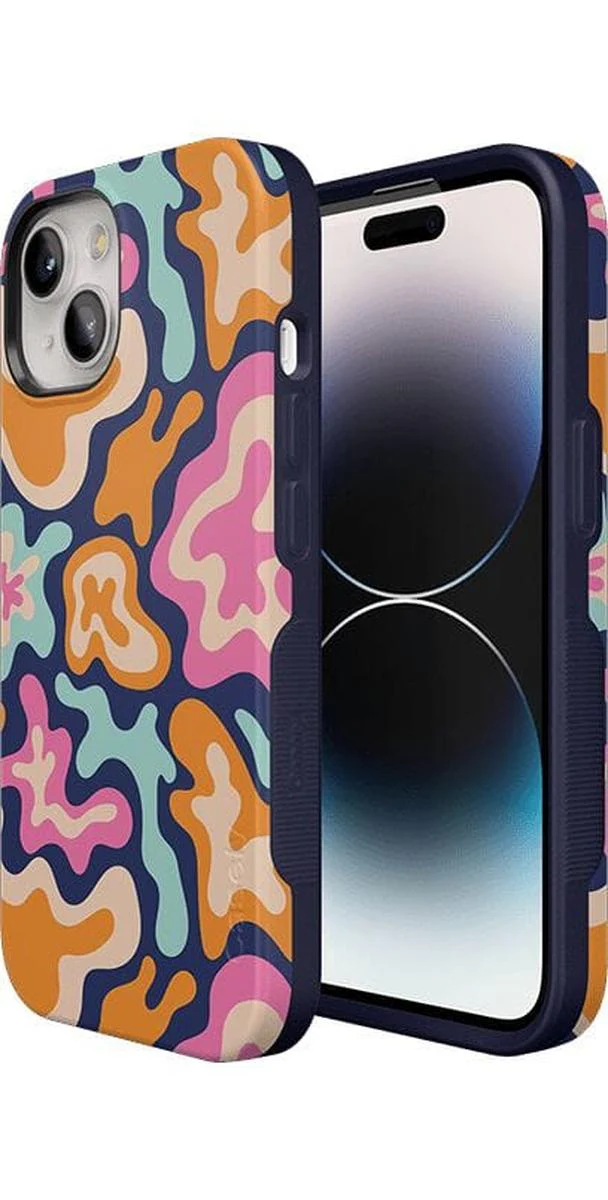 Midnight Color Splash | Abstract Retro Case - Image 69