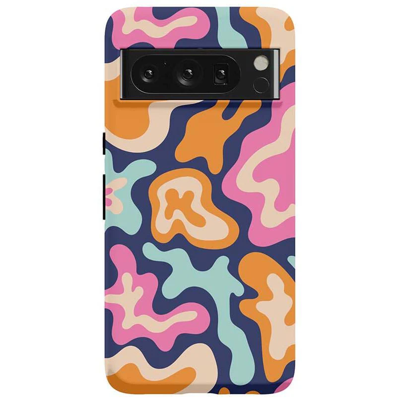 Midnight Color Splash | Abstract Retro Google Pixel Case - Image 14