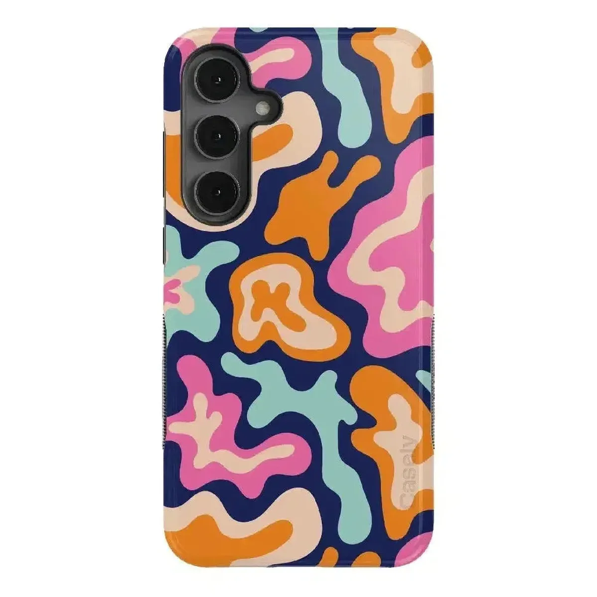 Midnight Color Splash | Abstract Retro Samsung Case - Image 48